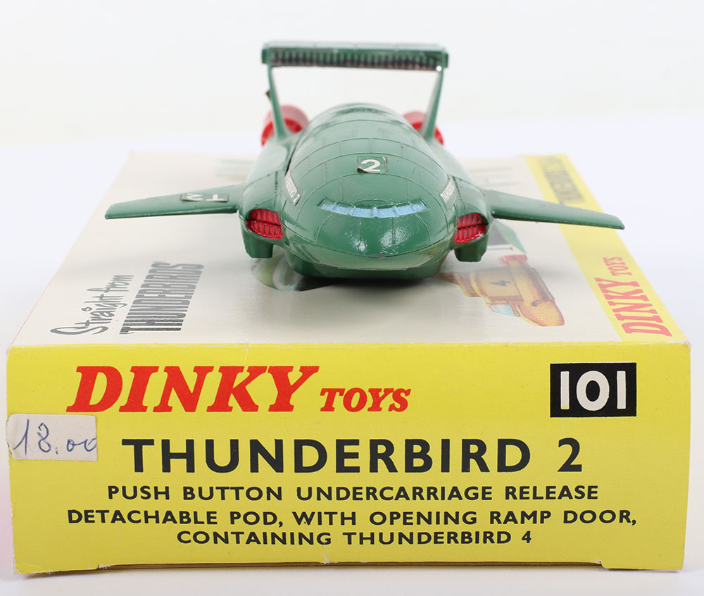 Dinky Toys Boxed 101 Thunderbirds 2 & 4 Straight From TV series ‘Thunderbirds’ - Image 3 of 11