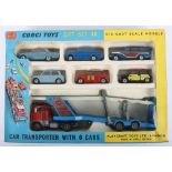 Corgi Gift Set 48 Car Transporter with 6 Cars