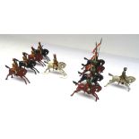 Britains British Indian Cavalry, set 66, 1st Bombay Cavalry