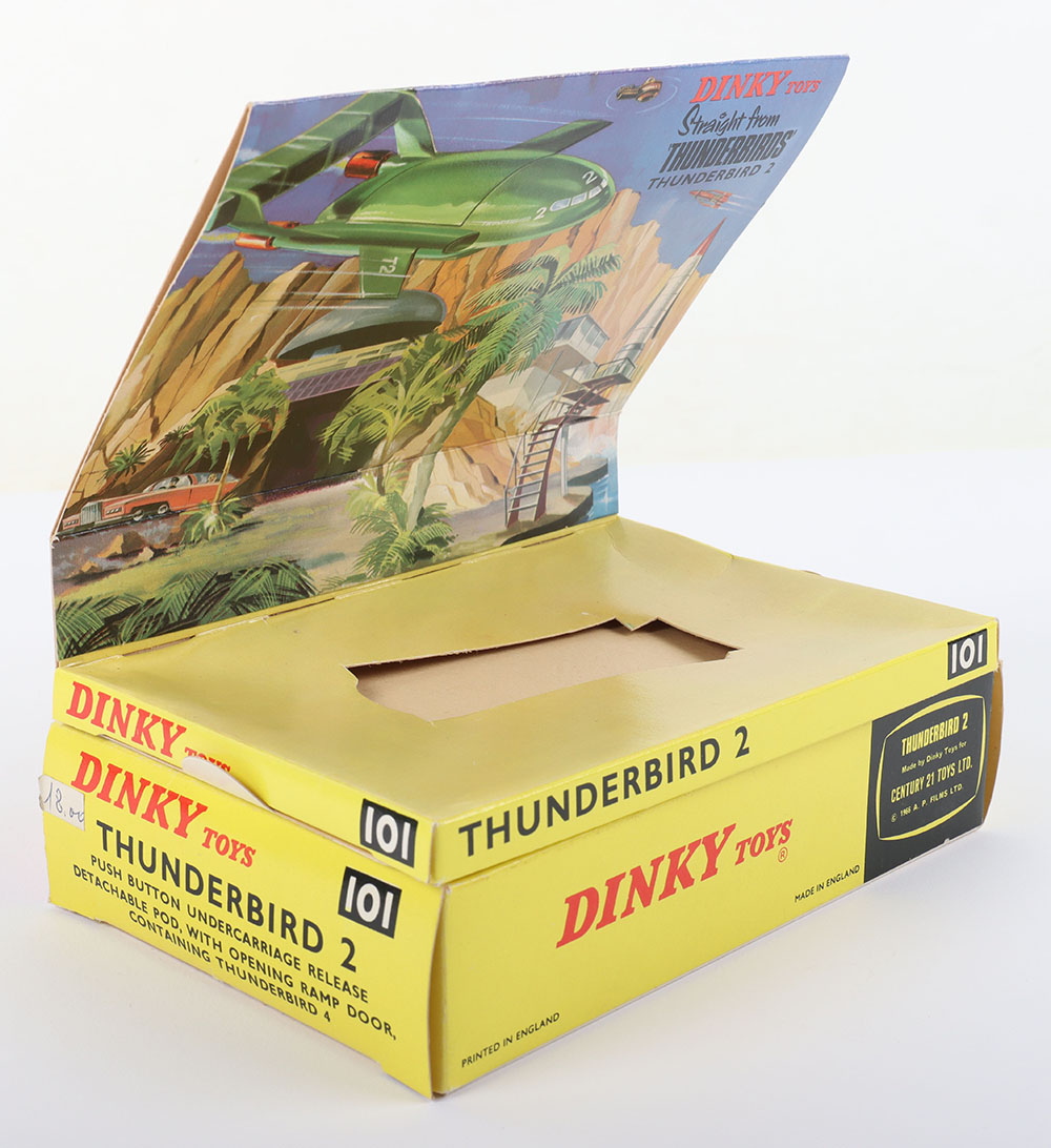 Dinky Toys Boxed 101 Thunderbirds 2 & 4 Straight From TV series ‘Thunderbirds’ - Image 8 of 11