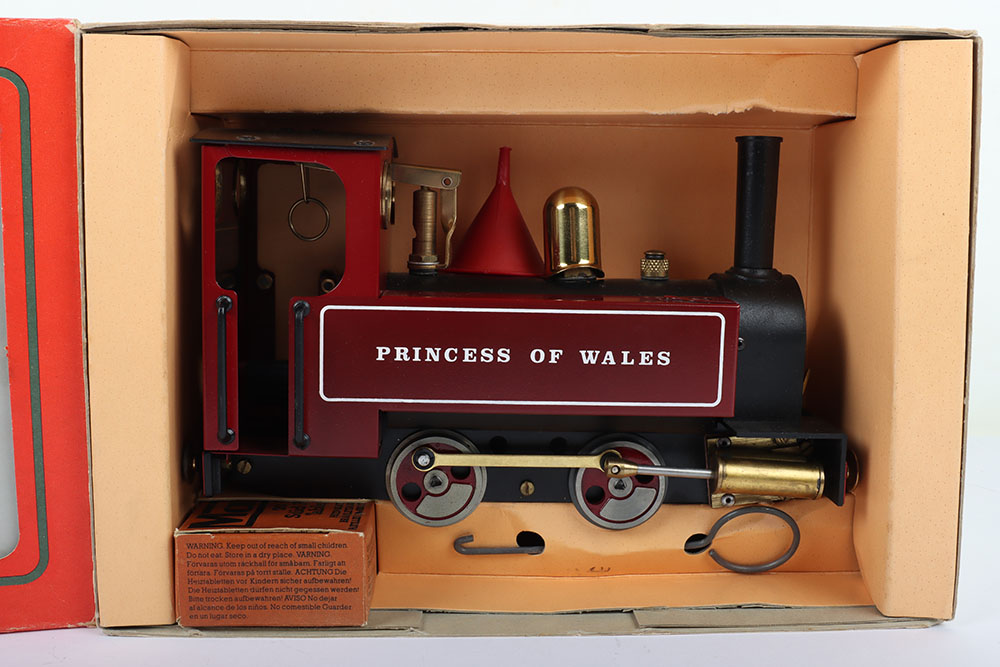 Boxed Mamod SL4 live steam 0-4-0 Princess of Wales Tank locomotive, 1981 - Image 2 of 4