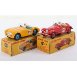 Two Boxed Dinky Toys Competition Cars