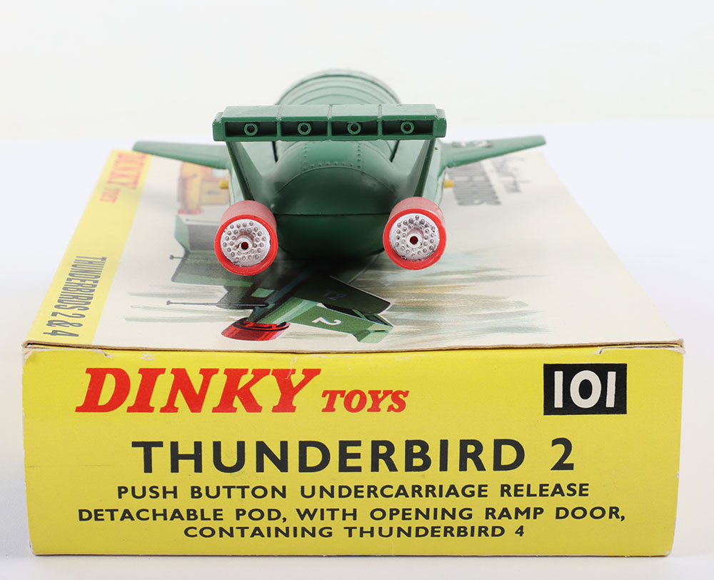 Dinky Toys Boxed 101 Thunderbirds 2 & 4 Straight From TV series ‘Thunderbirds’ - Image 4 of 11
