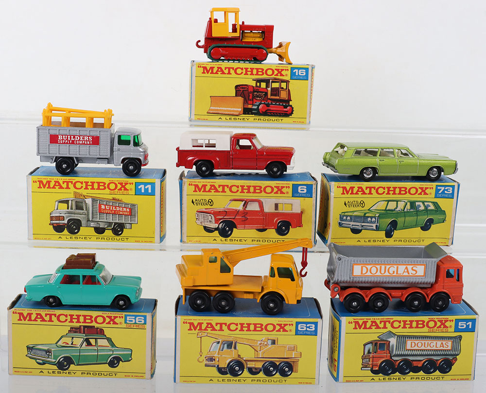 Seven Boxed Matchbox Lesney Regular Wheels Models - Image 2 of 2