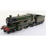 Hornby Series 0 gauge 20 volt electric No.3 Caerphilly Castle locomotive and tender