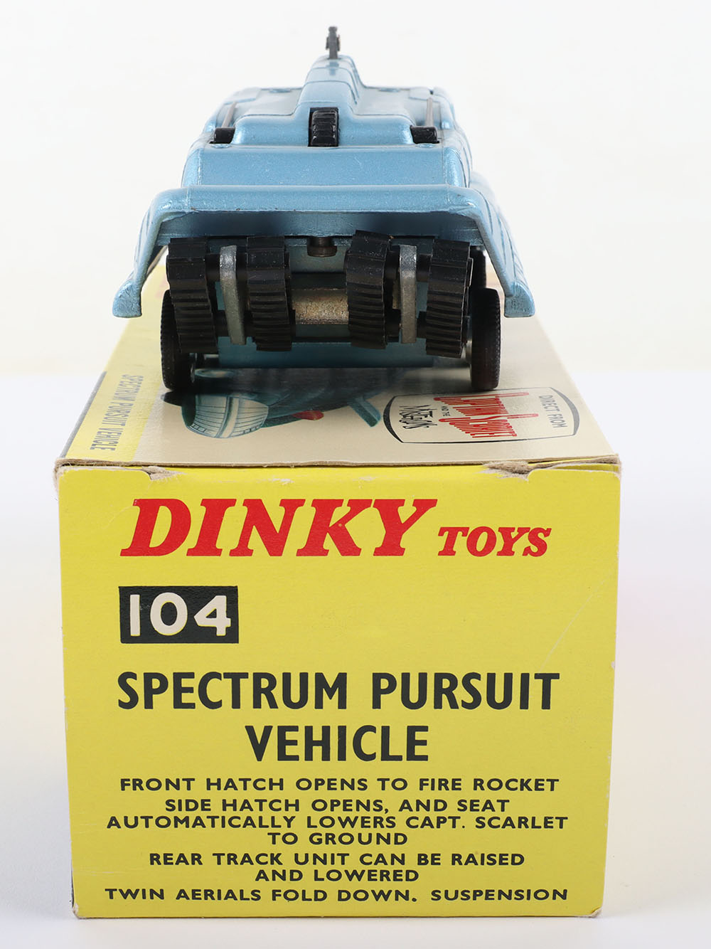 Dinky Toys Boxed 104 Spectrum Pursuit vehicle direct from Captain Scarlet And The Mysterons - Image 7 of 12