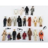 Twenty Vintage Loose First/Second/Third Wave Star Wars Action Figures