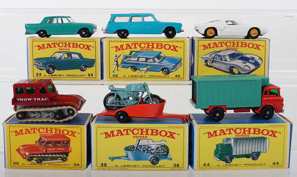 Six Boxed Matchbox Lesney Regular Wheels Models - Image 2 of 2