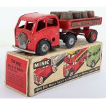 Tri-ang Minic boxed Mechanical horse and Brewer’s trailer with barrels