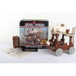 Scarce Vintage Kenner Star Wars Power of The Force Ewok Battle Wagon Vehicle