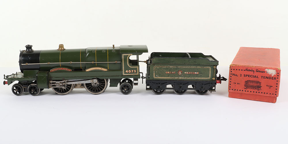 Hornby Series 0 gauge 20 volt electric No.3 Caerphilly Castle locomotive and tender - Image 5 of 5