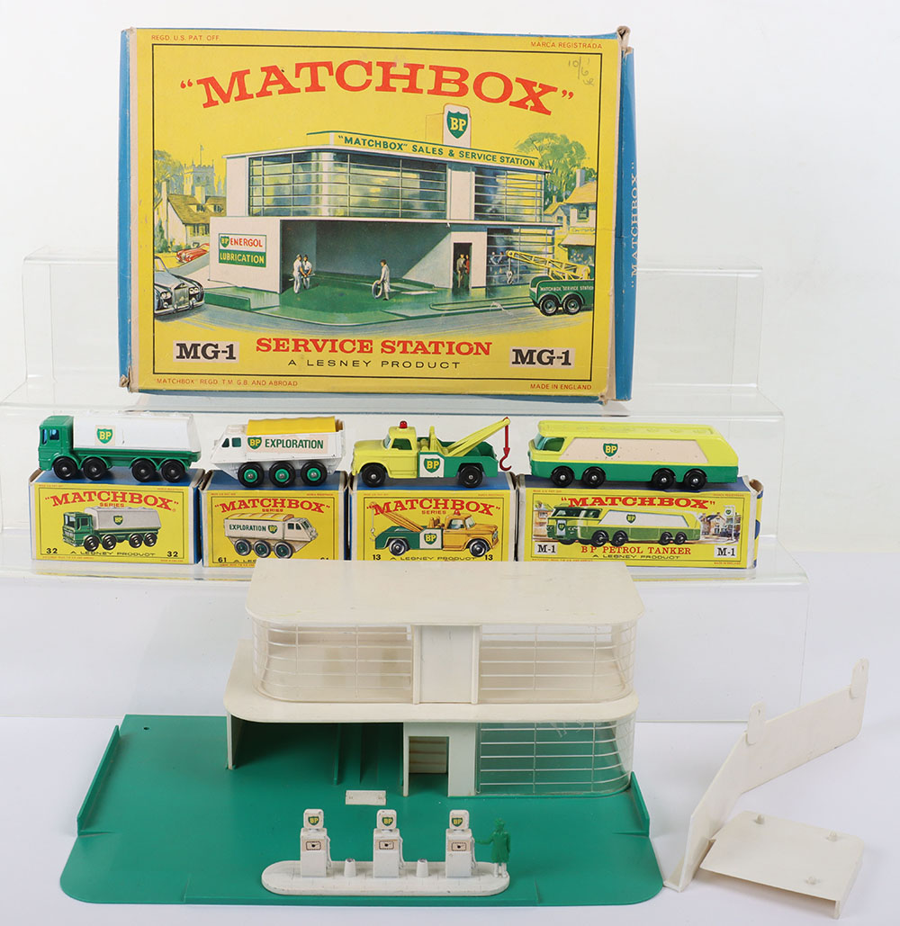 Five Matchbox Lesney BP Boxed Models