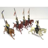 Britains set 100, 21st Lancers in full dress