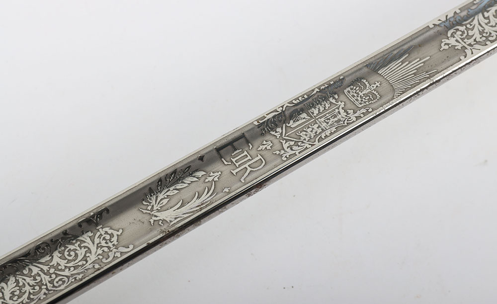 EIIR 1897 Pattern Infantry Officers Sword by Wilkinson No.107600 - Image 9 of 16