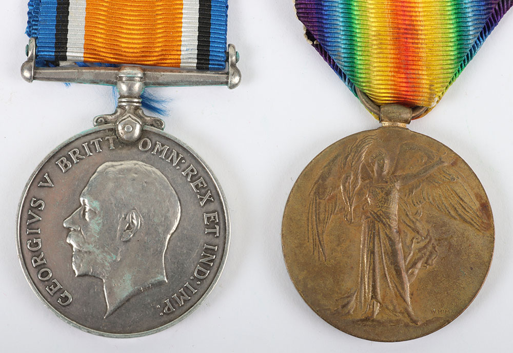 Great War Family Medal Group Awarded to Two Brothers from Fulham, One of Whom Was Killed in Action S - Image 4 of 9