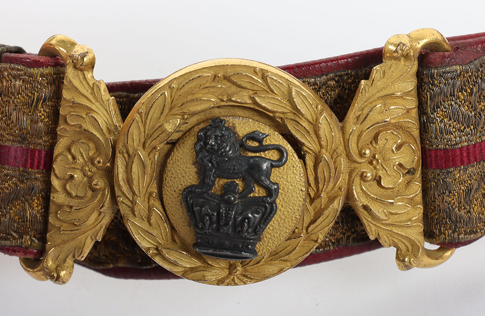 Victorian Military Sword Belts - Image 3 of 3