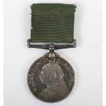 Victorian Volunteer Long Service Medal to the Tynemouth Volunteer Artillery