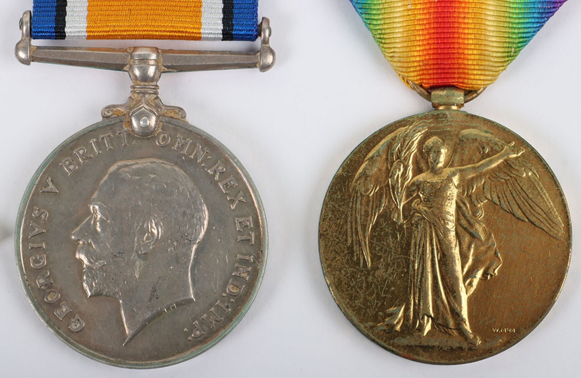 WW1 1914-15 Star Medal Trio to the 11th Battalion Durham Light Infantry - Bild 2 aus 8