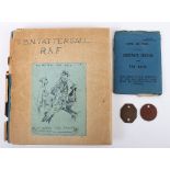 WW2 Royal Air Force Log Book of F/O Bernard Norris Tattersall