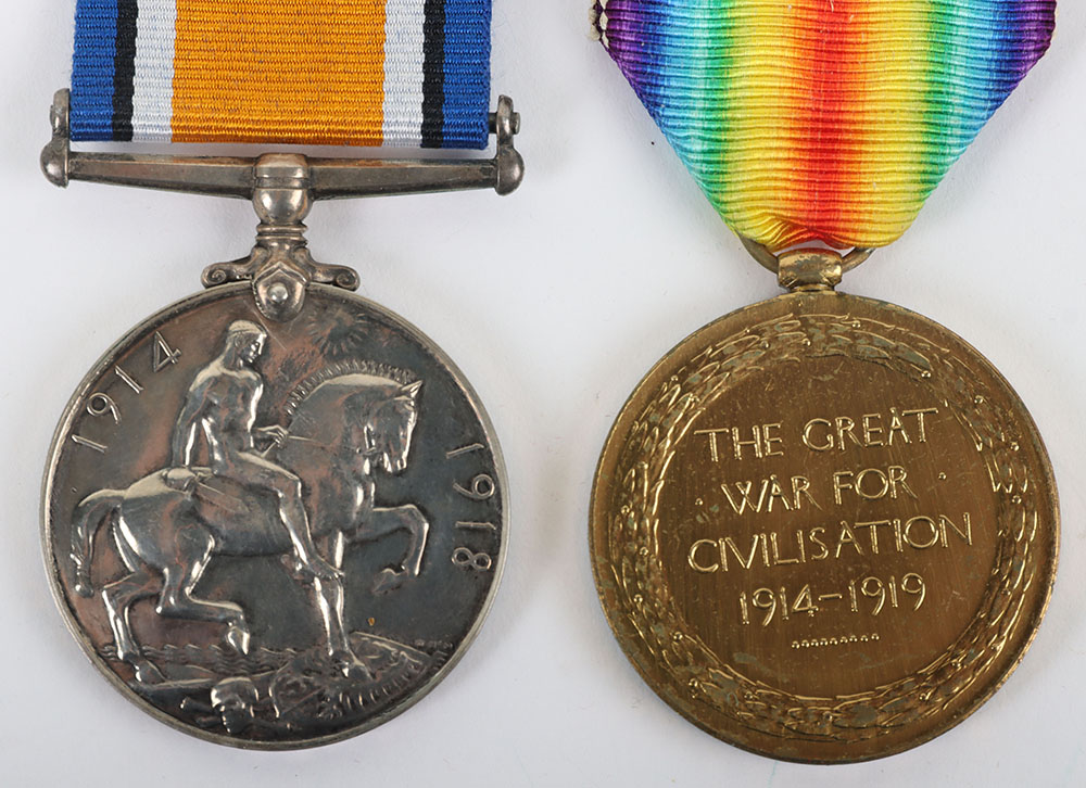 Great War Family Medal Group Awarded to Two Brothers from Fulham, One of Whom Was Killed in Action S - Image 8 of 9