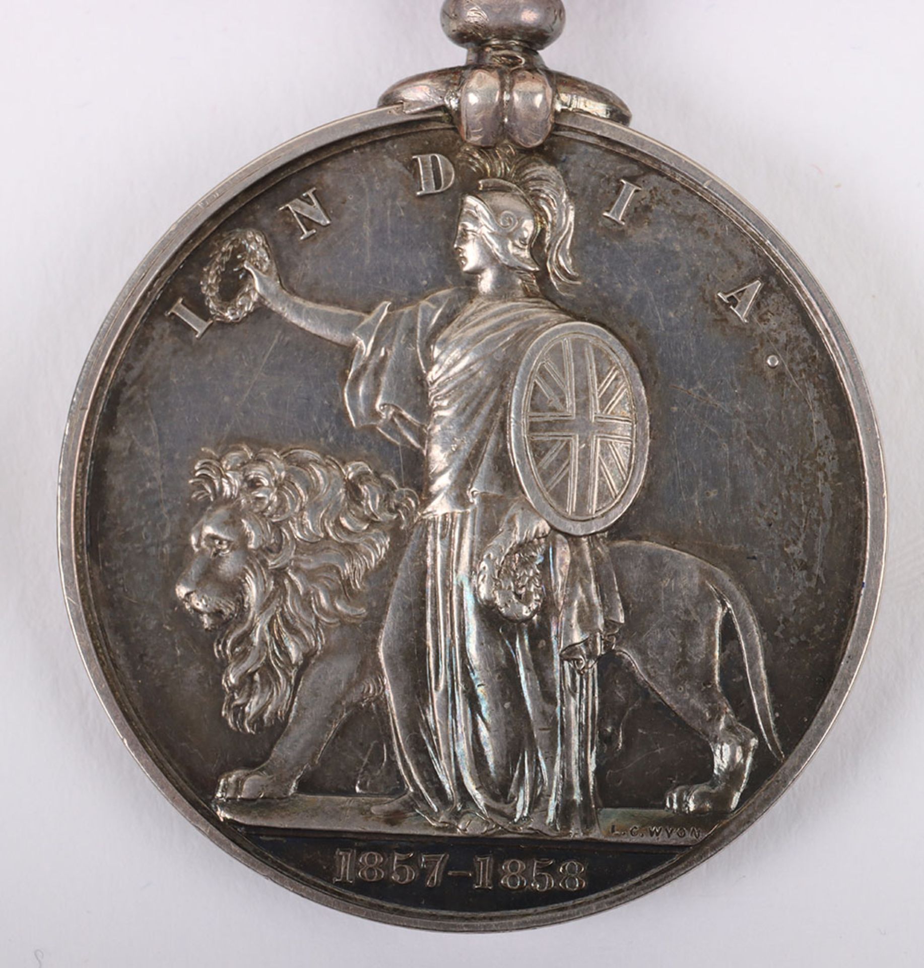 Indian Mutiny and Long Service Medal Pair to an Artilleryman Who Served in the Bengal Horse Artiller - Image 7 of 10