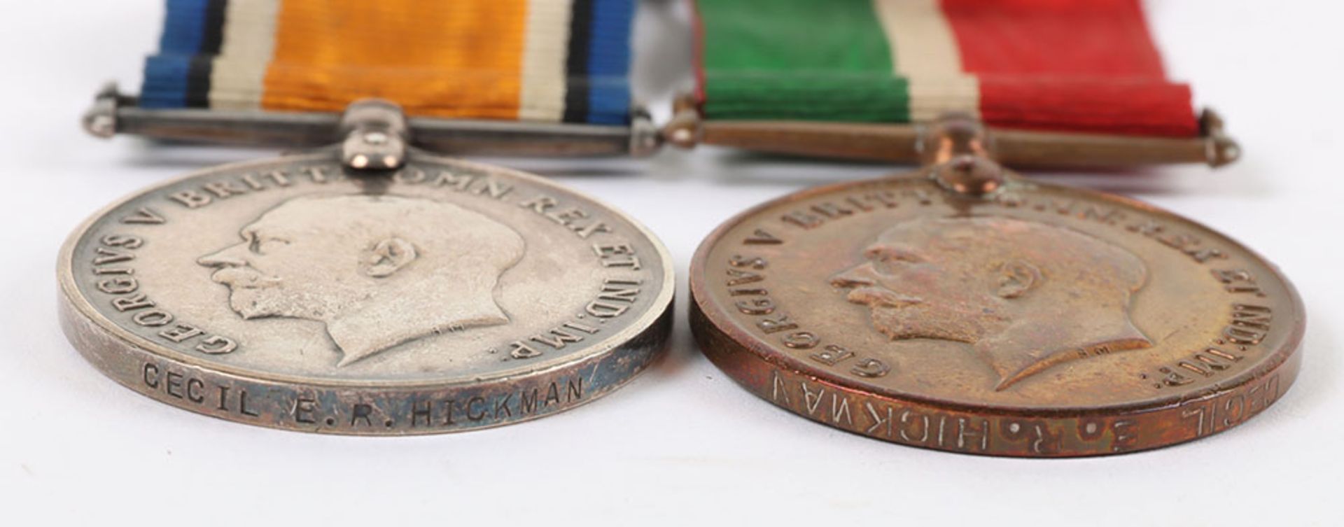 WW1 Mercantile Marine Medal Pair - Bild 2 aus 5