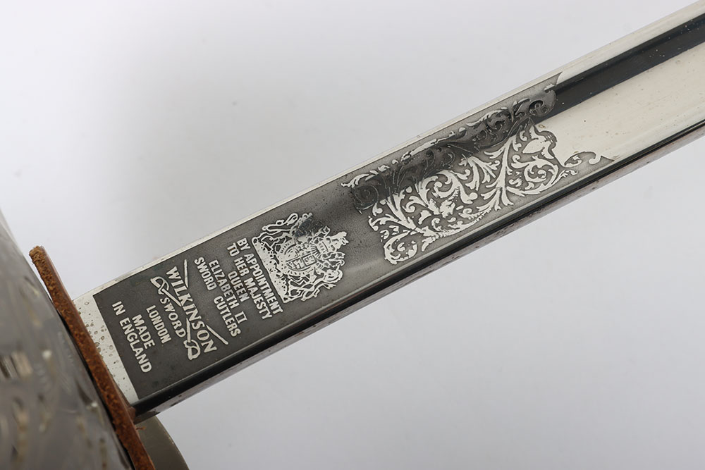 EIIR 1897 Pattern Infantry Officers Sword by Wilkinson No.107600 - Image 7 of 16