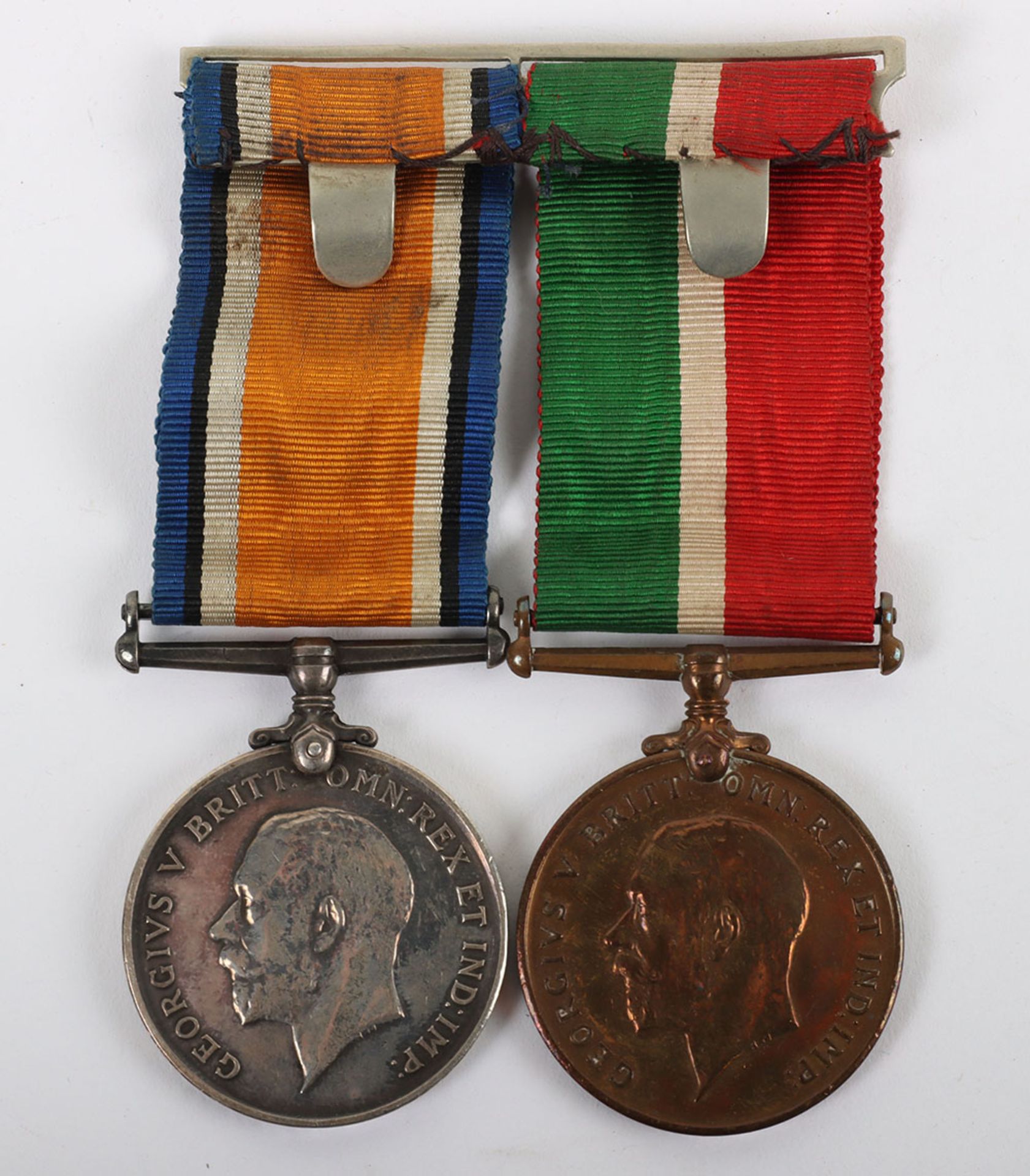 WW1 Mercantile Marine Medal Pair - Bild 5 aus 5