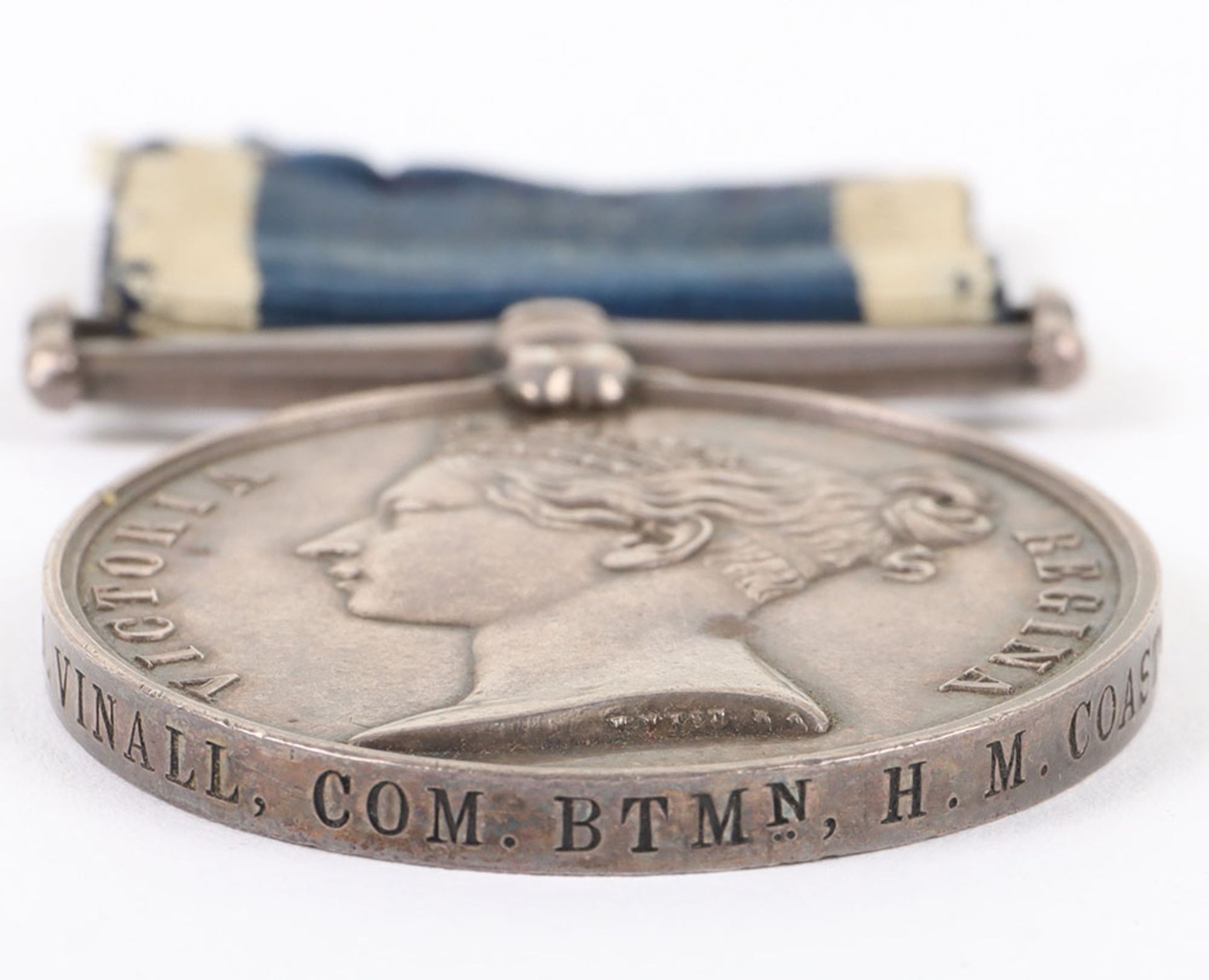 Victorian Royal Navy Long Service and Good Conduct Medal to the Coast Guard - Image 2 of 5