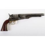 6 Shot .44” Colt Army Single Action Percussion Revolver No.117411 (matching)