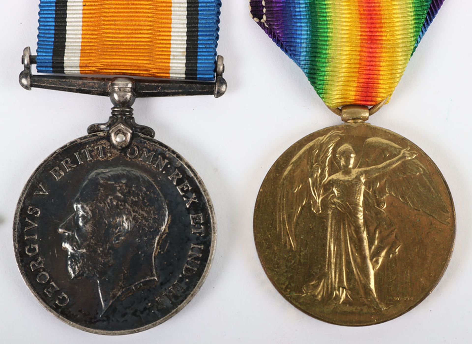 Great War 1914-15 Star Medal Trio to a Private in the 10th Battalion York & Lancaster Regiment Who W - Bild 3 aus 7