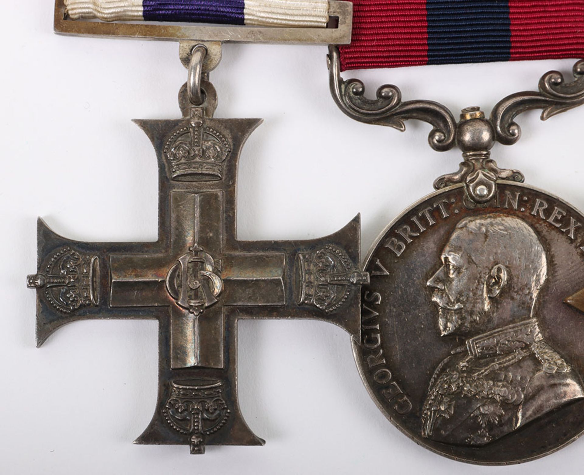 A Superb Great War Military Cross and Bar, Distinguished Conduct Medal Group of Seven to the Royal F - Bild 8 aus 28