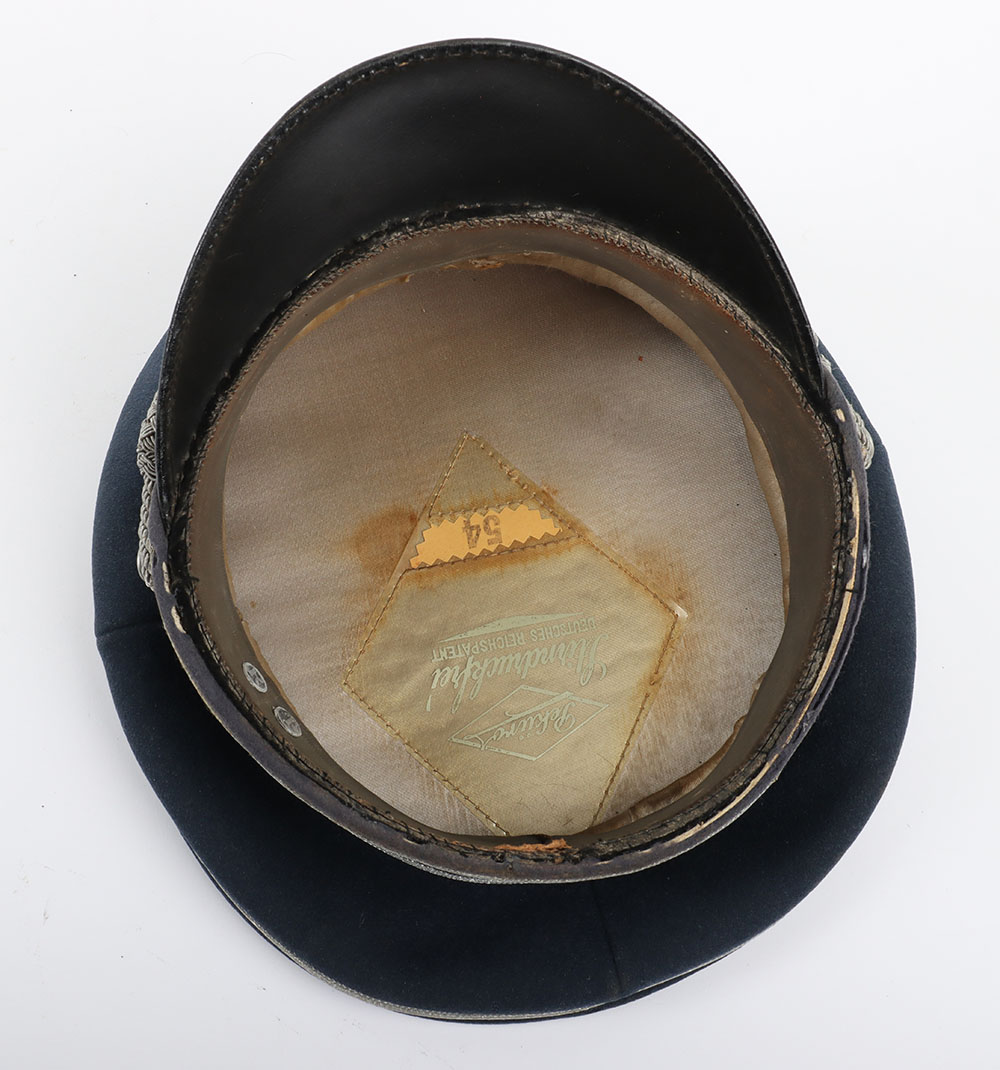 Historically Important Luftwaffe Officers Cap Belonging to Leutnant Rudolf Theopold, Pilot of Heinke - Image 9 of 15
