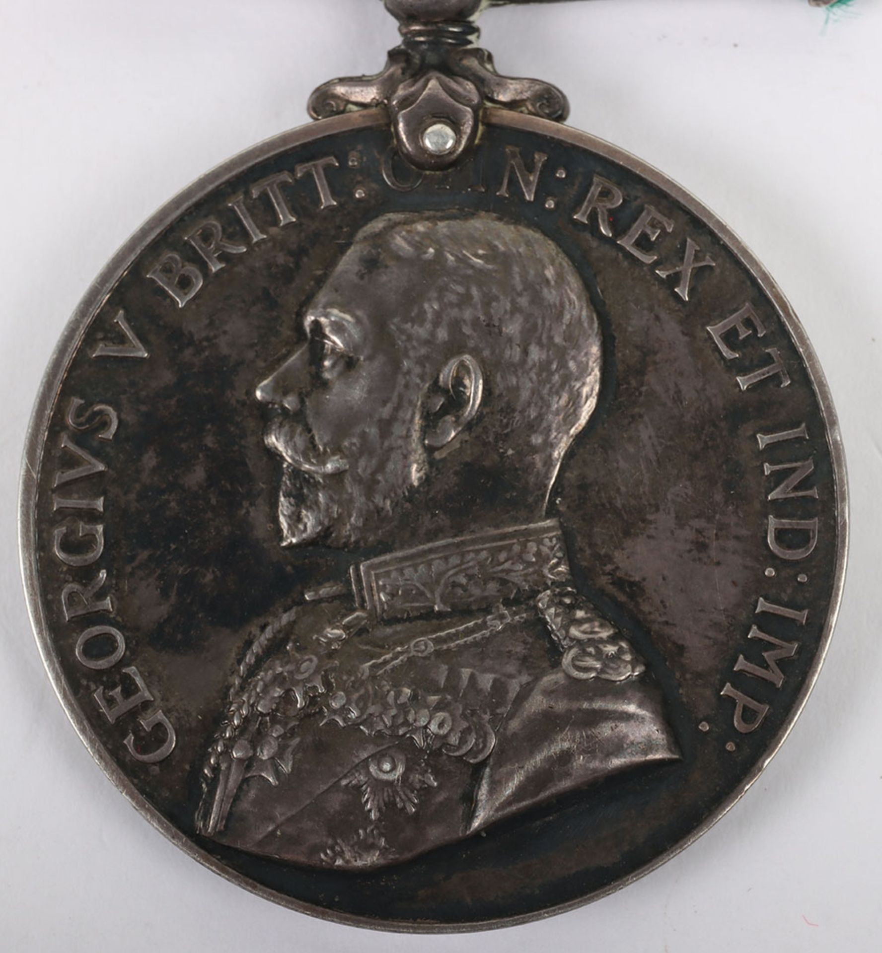 George V Colonial Auxiliary Forces Long Service Medal Argyll Light Infantry - Image 2 of 6