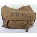 WW2 ARP Bag and Blankets