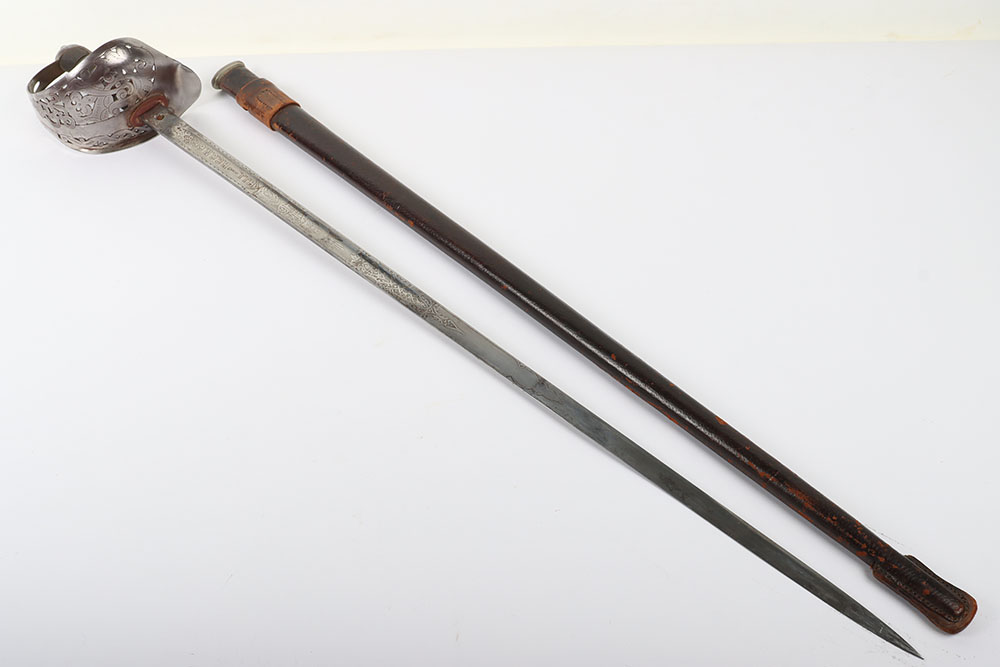 1897 Pattern Infantry Officers Presentation Sword of the Hampshire Regiment, Dated 1926 - Image 14 of 15