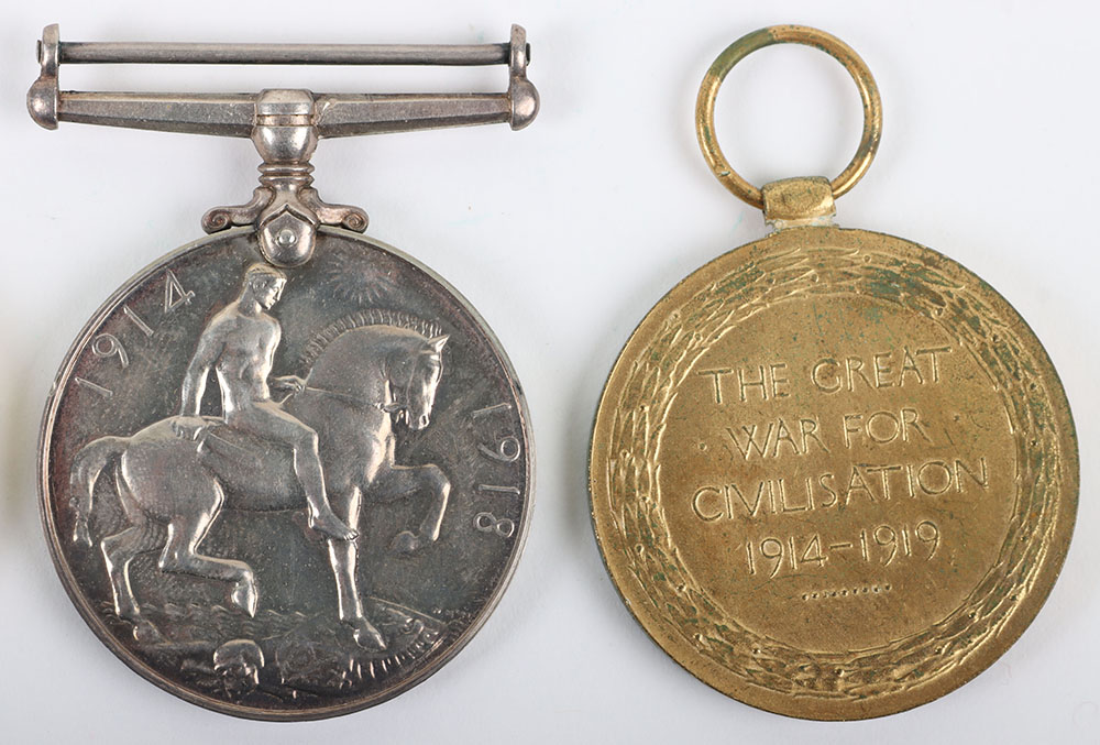 Great War Family Medal Groups to Two Brothers from Fulham Who Both Served in the London Regiment, On - Image 9 of 13