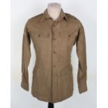 WW2 British Tropical Pattern Airtex Tunic / Shirt