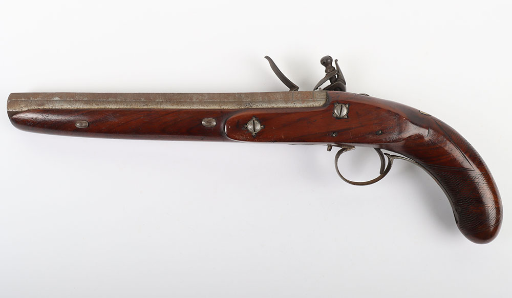 20 Bore Indian Flintlock Holster Pistol c.1840 - Image 5 of 10