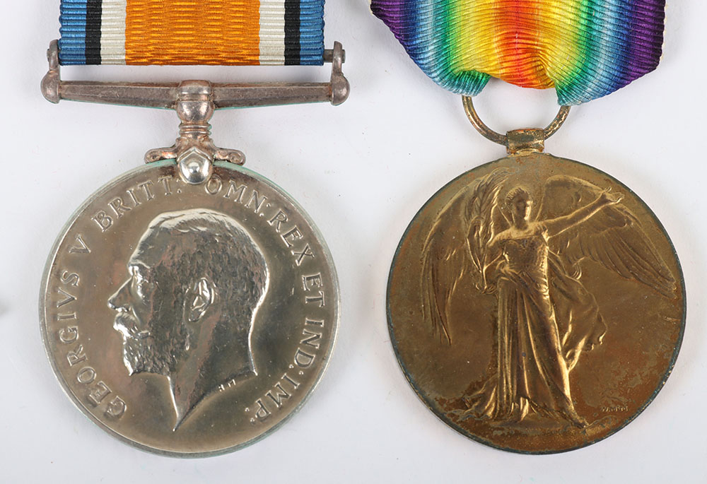 Great War 1914-15 Star Medal Trio to a Private in the Yorkshire Regiment Who Was Killed in Action a - Image 2 of 7