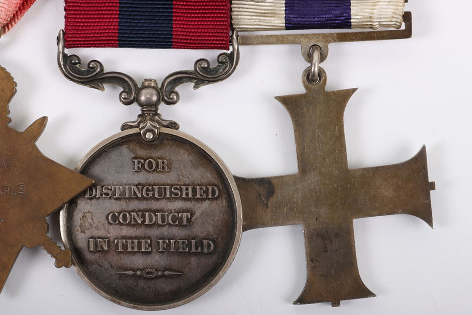 A Superb Great War Military Cross and Bar, Distinguished Conduct Medal Group of Seven to the Royal F - Bild 22 aus 28