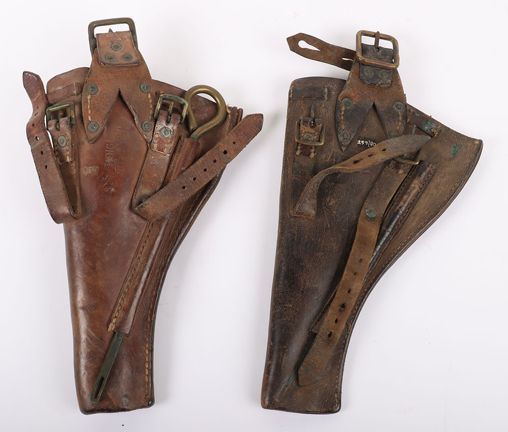 WW1 British Officers Pistol Holsters - Image 2 of 4