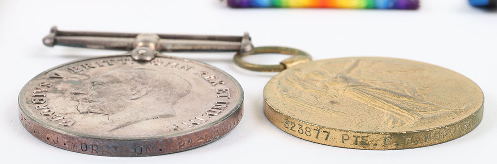 Great War Family Medal Groups to Two Brothers from Fulham Who Both Served in the London Regiment, On - Image 4 of 13