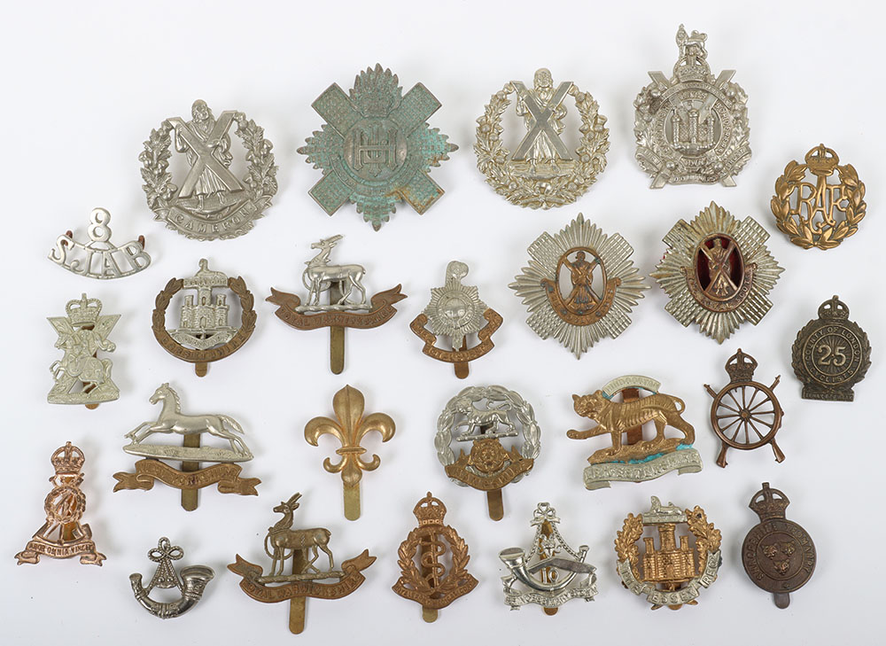 Grouping of British Military Cap Badges