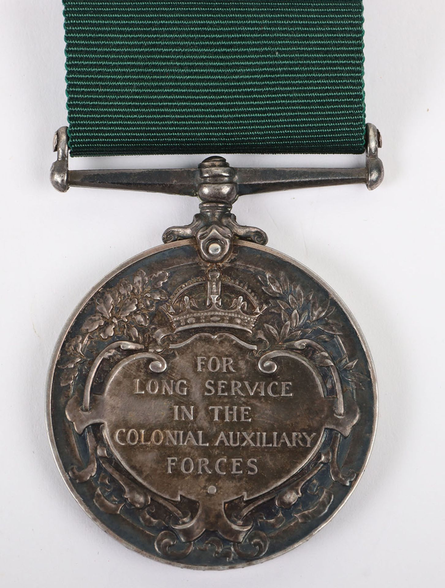 George V Colonial Auxiliary Forces Long Service Medal Argyll Light Infantry - Image 6 of 6