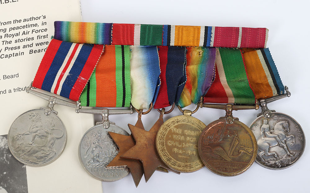 A Good Second World War Royal Air Force Volunteer Reserve, Air-Sea Rescue M.B.E. Medal Group of Eigh - Image 12 of 13