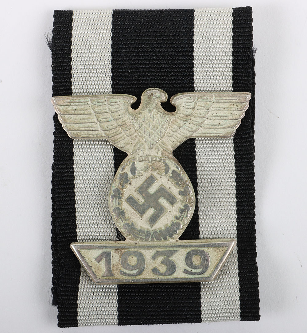 Third Reich 1939 Bar to the Iron Cross 2nd Class by Wilhelm Deumer - Image 2 of 7