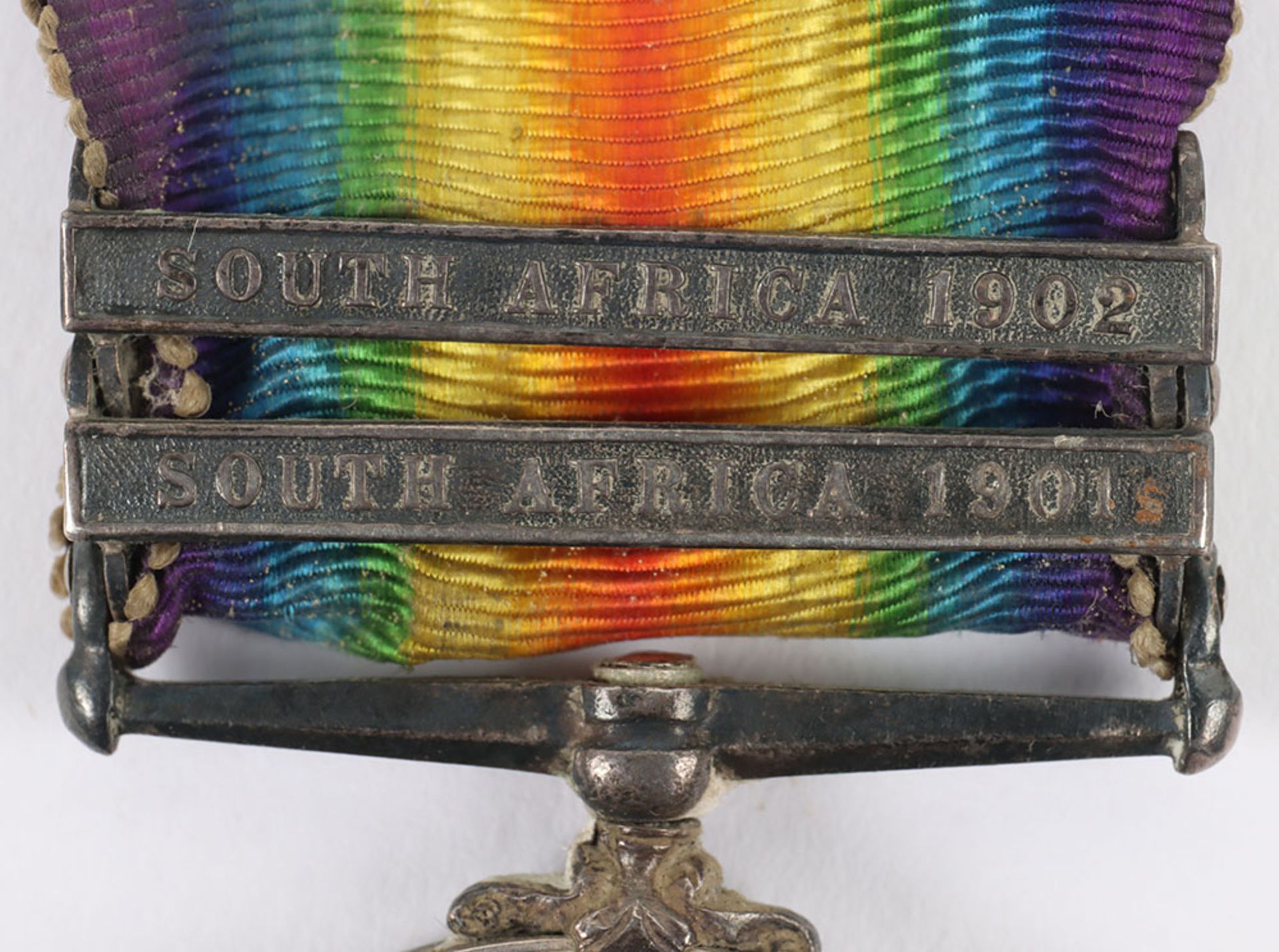 Kings South Africa Medal 2nd Dragoons (Royal Scots Greys) - Bild 2 aus 6