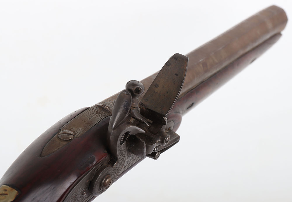 20 Bore Indian Flintlock Holster Pistol c.1840 - Image 3 of 10