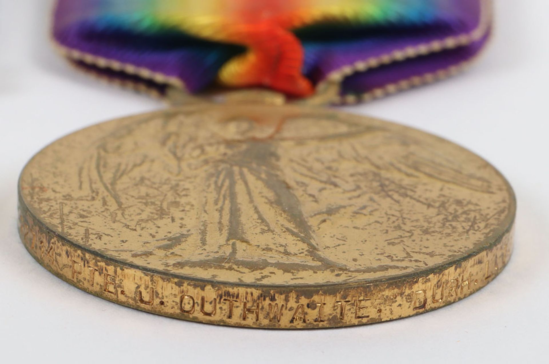 Great War 1914-15 Star Medal Trio to a Private in the Durham Light Infantry Who Was Killed in Action - Image 5 of 8